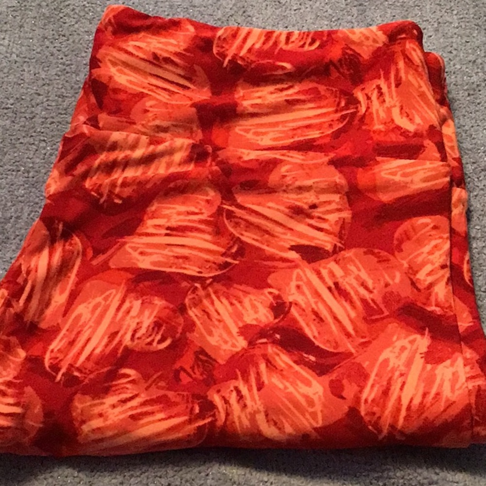 Lularoe TC Valentine Heart Leggings, New